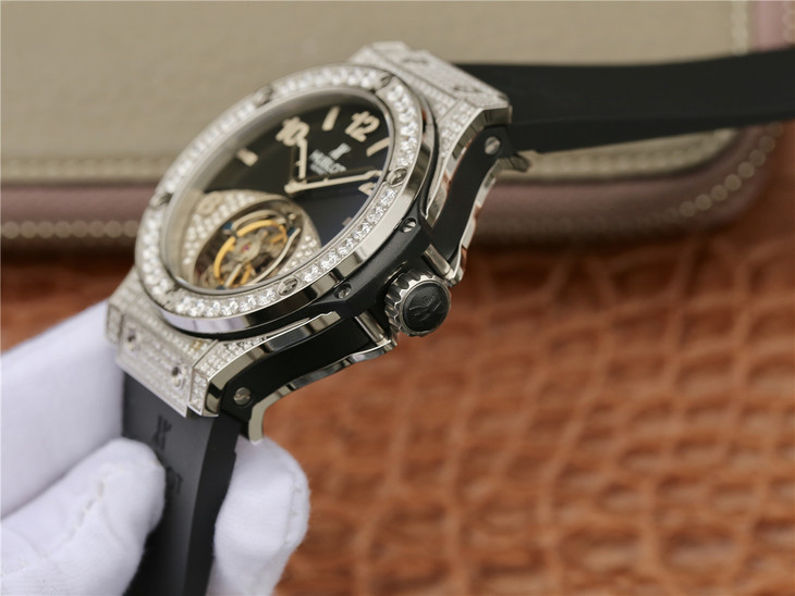 宇舶恆寶Hublot陀飛輪宇宙大爆炸鉆石版￥8800-高仿錶