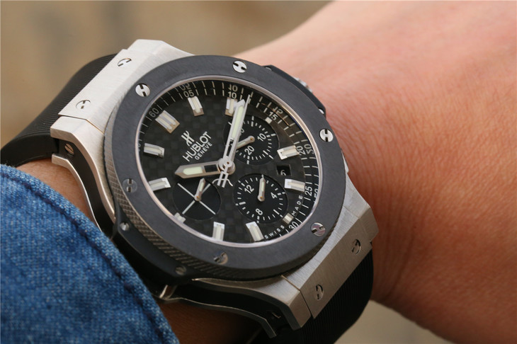 v6廠宇舶大爆炸 HBBV6廠宇舶大爆炸繫列301.SM.1770.RX 全陶瓷殼黑盤￥3880-高仿錶