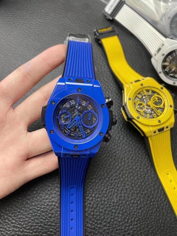 宇舶1比1復刻錶ZF 恆寶大爆炸繫列 411.ES.5119.RX 藍色 全自動機械錶￥5880-高仿錶