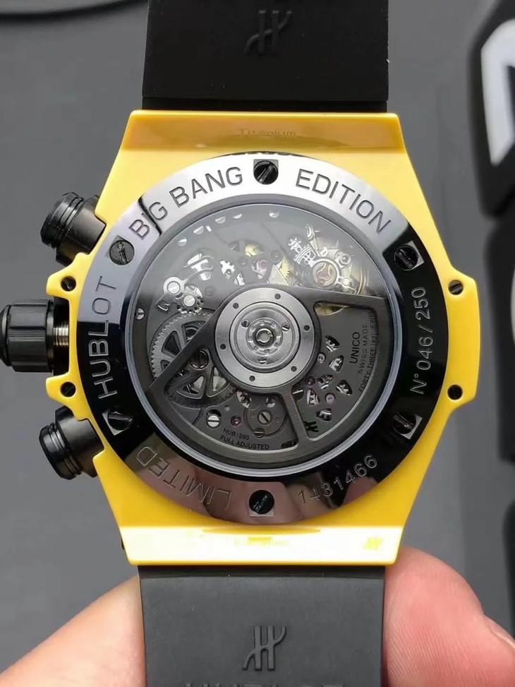 zf宇舶大爆炸陶瓷 恆寶BIG BANG繫列 441.CY.471Y.RX 黃色 1比1復刻錶￥5880-高仿錶