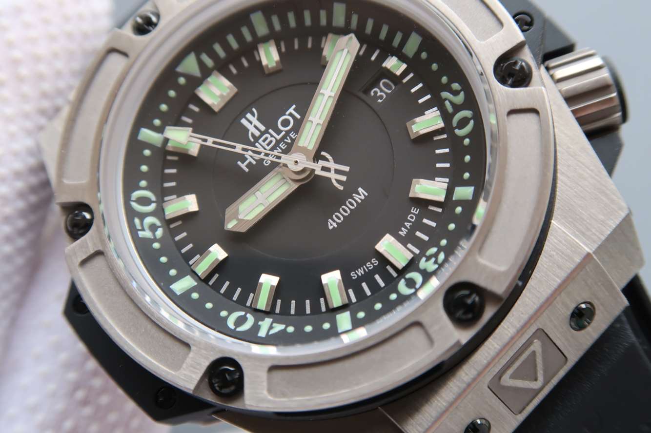V6廠宇舶Hublot 繫列King Power Oceanographic 4000腕錶731.NX.1190.RX￥4480-高仿錶