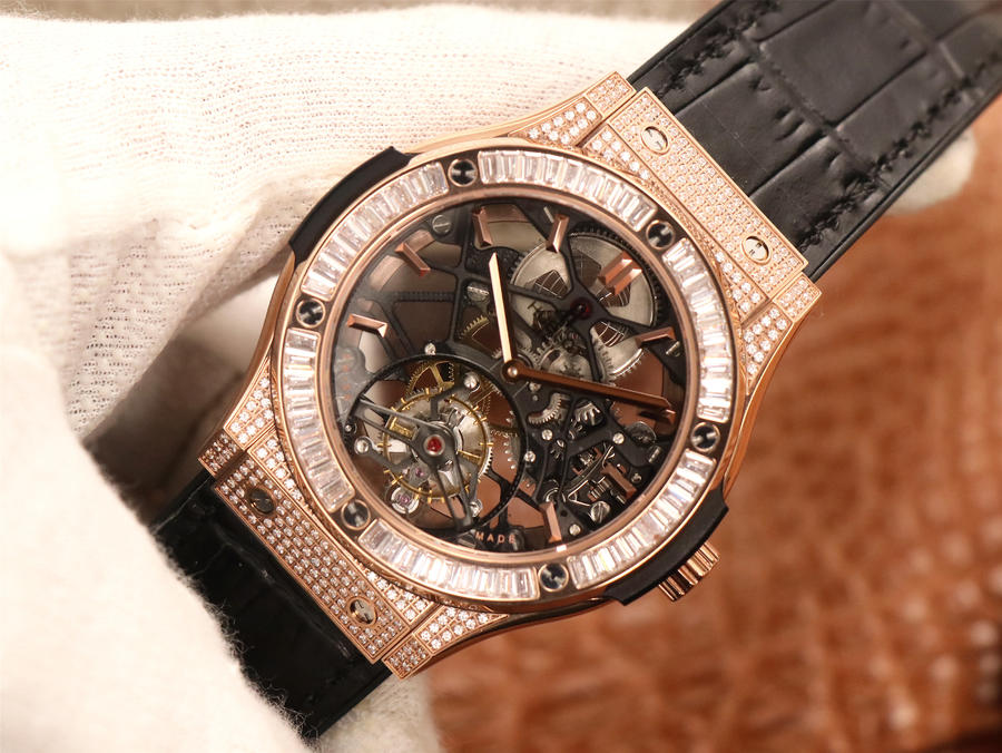 JB廠宇舶經典融合繫列陀飛輪505 OX 0180 LR 0904￥8800 -高仿錶