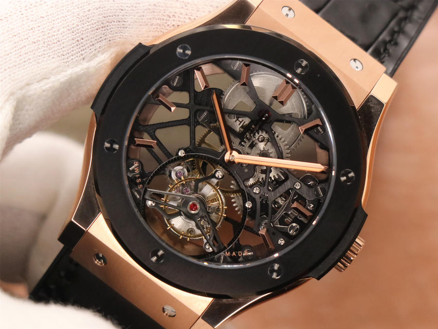 宇舶錶 經典融合蒼穹陀飛輪仿錶 JB廠￥8800-高仿錶