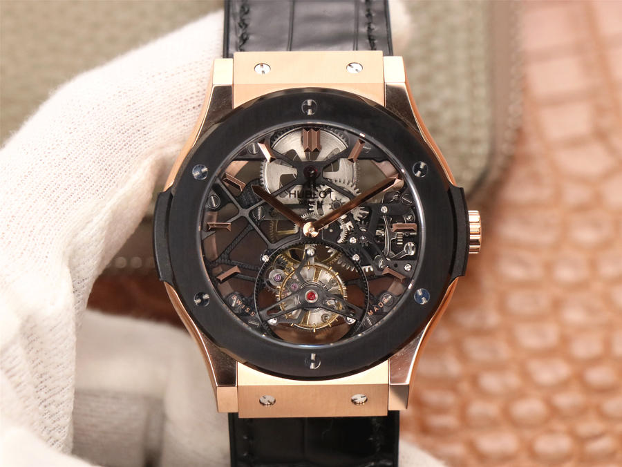 宇舶錶 經典融合蒼穹陀飛輪仿錶 JB廠￥8800-高仿錶