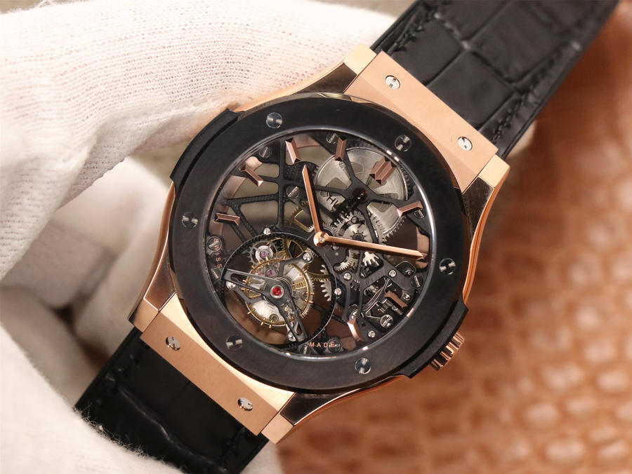 宇舶錶 經典融合蒼穹陀飛輪仿錶 JB廠￥8800-高仿錶