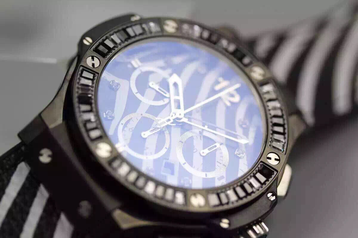 V6廠宇舶Hublot 大爆炸繫列Big Bang 腕錶341.CV.7517.VR.1975 男士自動機械錶￥3880-高仿錶
