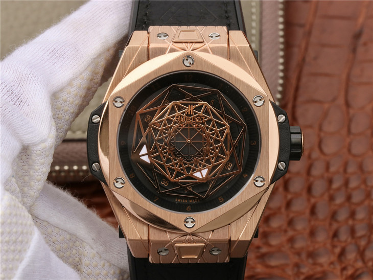 宇舶415.OX.1118.VR.MXM17 刺青 玫瑰金 TMF廠高仿宇舶宇宙大爆炸復刻手錶一比一￥4680-高仿錶