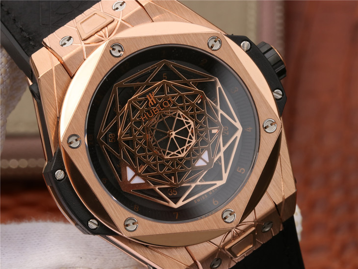 宇舶415.OX.1118.VR.MXM17 刺青 玫瑰金 TMF廠高仿宇舶宇宙大爆炸復刻手錶一比一￥4680-高仿錶