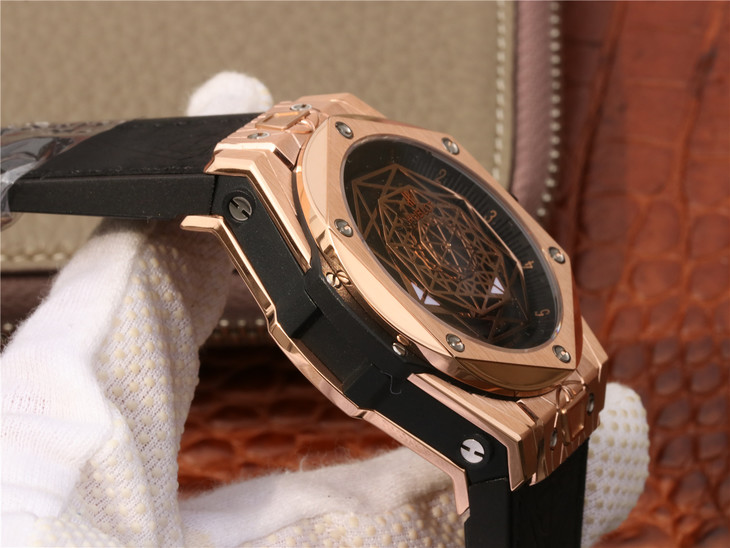 宇舶415.OX.1118.VR.MXM17 刺青 玫瑰金 TMF廠高仿宇舶宇宙大爆炸復刻手錶一比一￥4680-高仿錶
