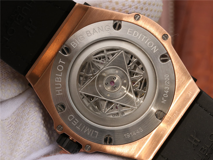 宇舶415.OX.1118.VR.MXM17 刺青 玫瑰金 TMF廠高仿宇舶宇宙大爆炸復刻手錶一比一￥4680-高仿錶