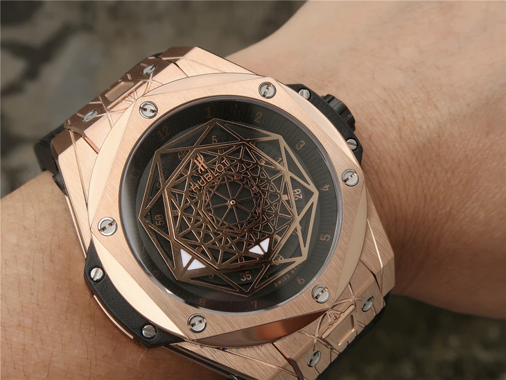 宇舶415.OX.1118.VR.MXM17 刺青 玫瑰金 TMF廠高仿宇舶宇宙大爆炸復刻手錶一比一￥4680-高仿錶