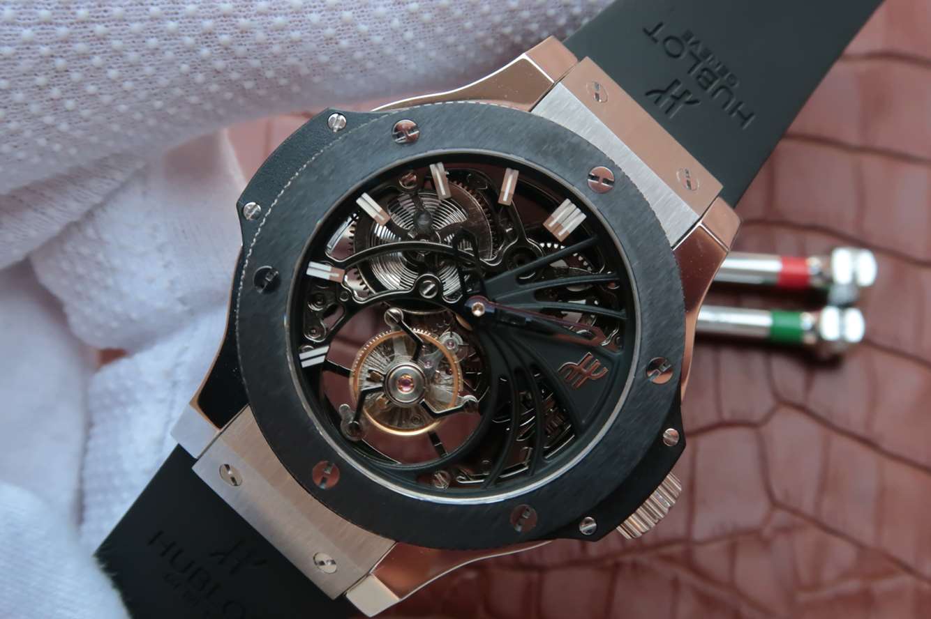 BM廠恆寶縷空陀飛輪機械手錶￥6880-高仿錶