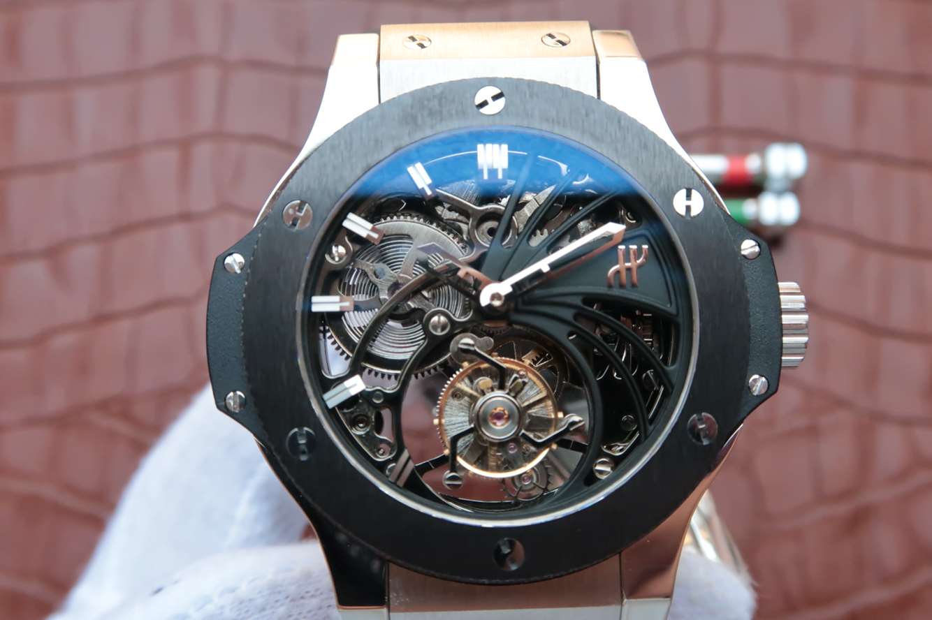 BM廠恆寶縷空陀飛輪機械手錶￥6880-高仿錶