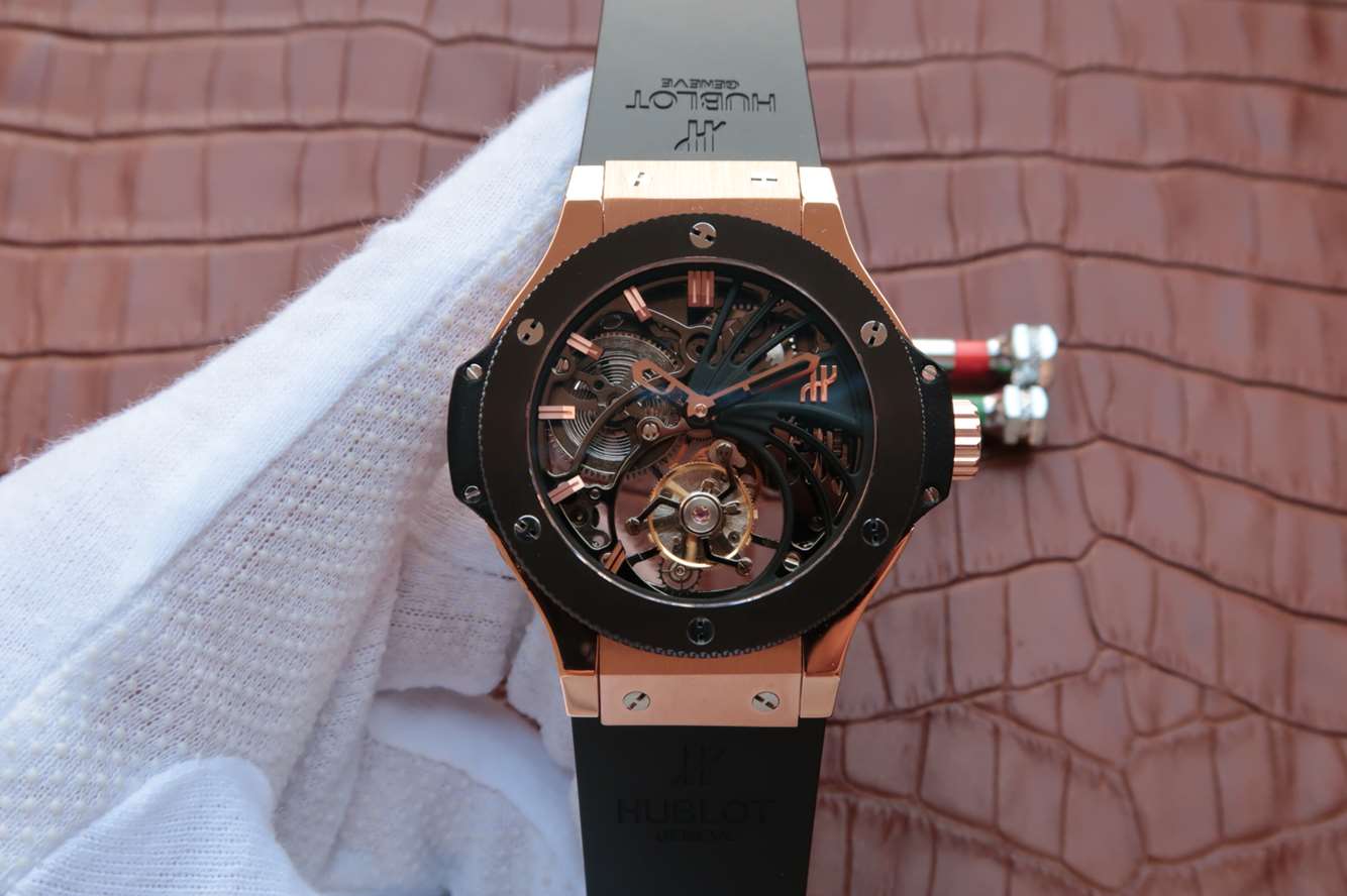 復刻手錶宇舶鏤空陀飛輪 bm廠出品￥7480-高仿錶