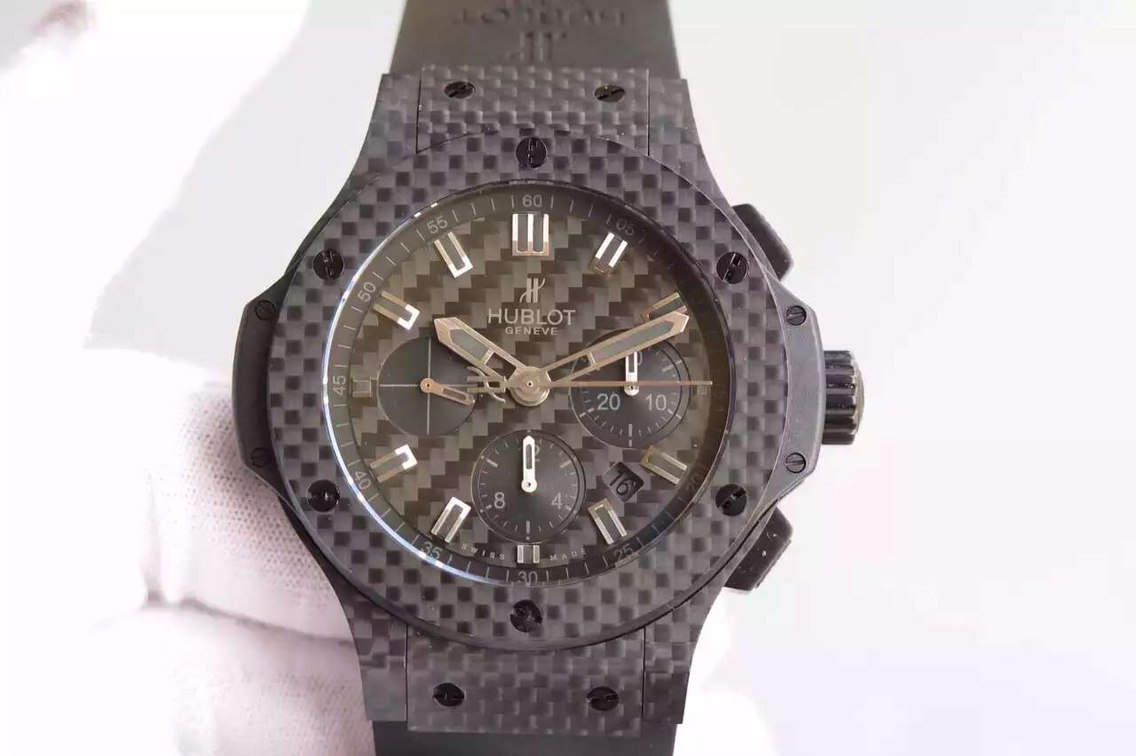 宇舶Hublot 大爆炸繫列Big Bang 腕錶301.QX.1740.GR All Carbon Fiber 全碳纖維手錶￥4480 -高仿錶