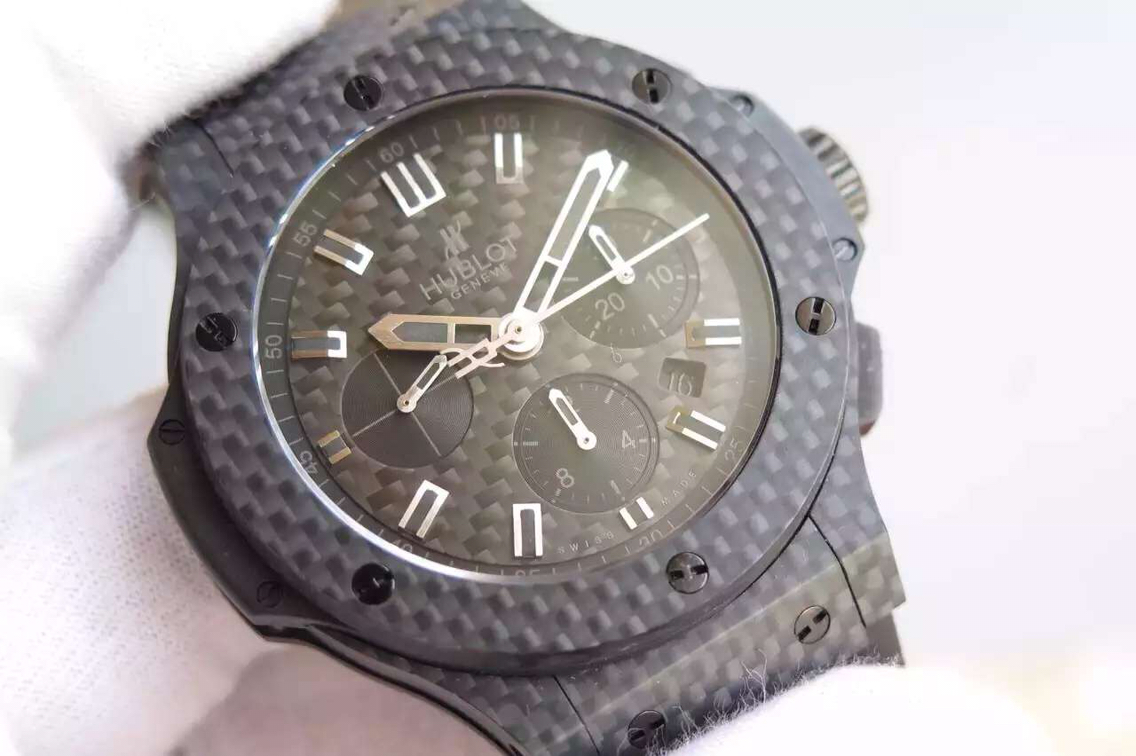 宇舶Hublot 大爆炸繫列Big Bang 腕錶301.QX.1740.GR All Carbon Fiber 全碳纖維手錶￥4480 -高仿錶