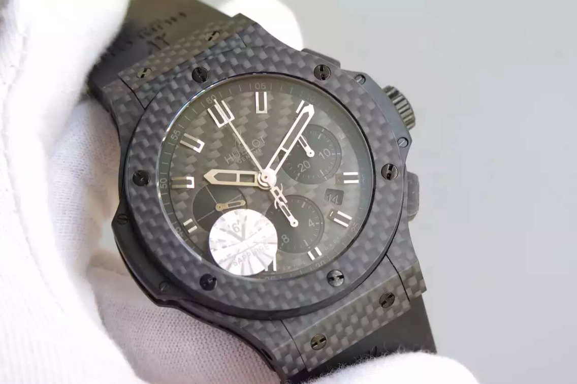 宇舶Hublot 大爆炸繫列Big Bang 腕錶301.QX.1740.GR All Carbon Fiber 全碳纖維手錶￥4480 -高仿錶