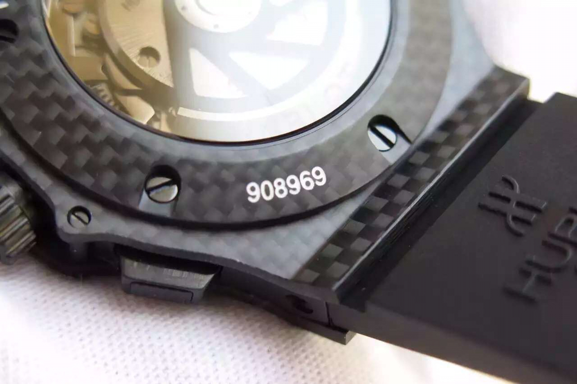 宇舶Hublot 大爆炸繫列Big Bang 腕錶301.QX.1740.GR All Carbon Fiber 全碳纖維手錶￥4480 -高仿錶