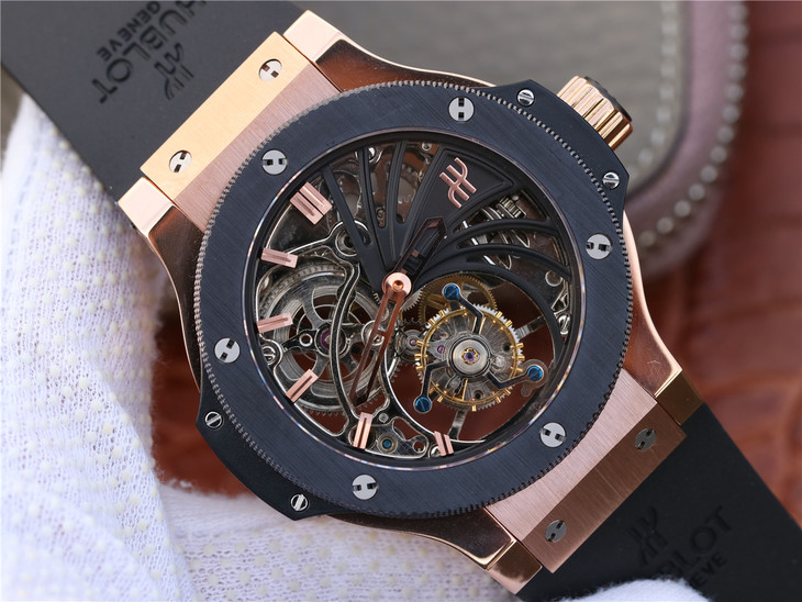 宇舶Hublot 陀飛輪繫列 Big Bang 大爆炸限量版￥8800 -高仿錶