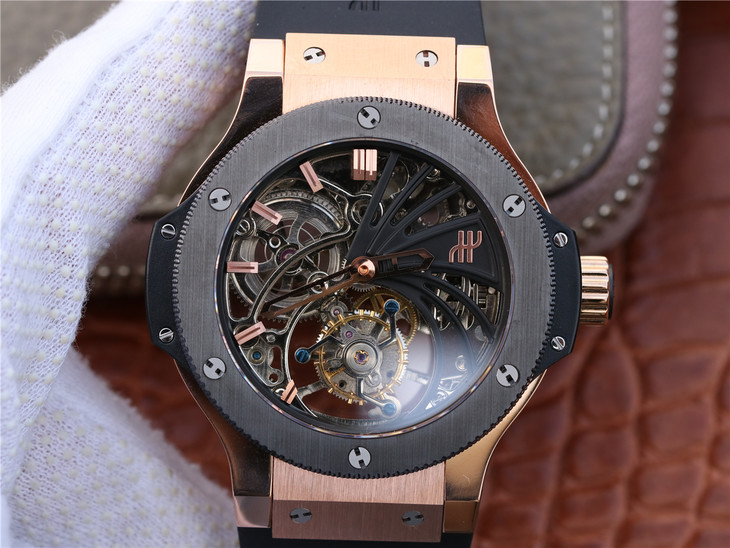 宇舶Hublot 陀飛輪繫列 Big Bang 大爆炸限量版￥8800 -高仿錶