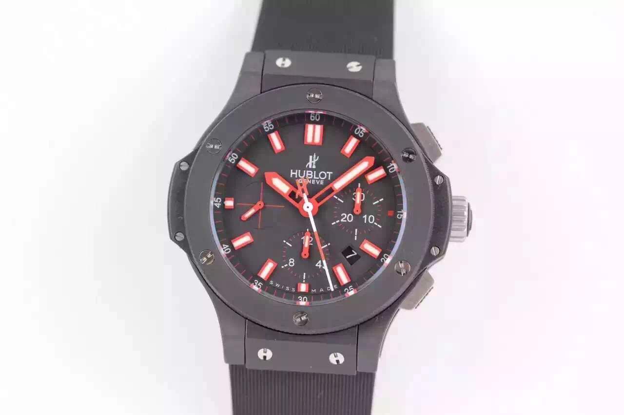 V6廠宇舶Hublot 大爆炸繫列Big Bang 腕錶301.CI.1123.GR 男士自動機械錶¥3980-高仿錶 V6廠宇舶Hublot 大爆炸繫列Big Bang 腕錶301.CI.1123.GR 男士自動機械錶¥3980-高仿錶