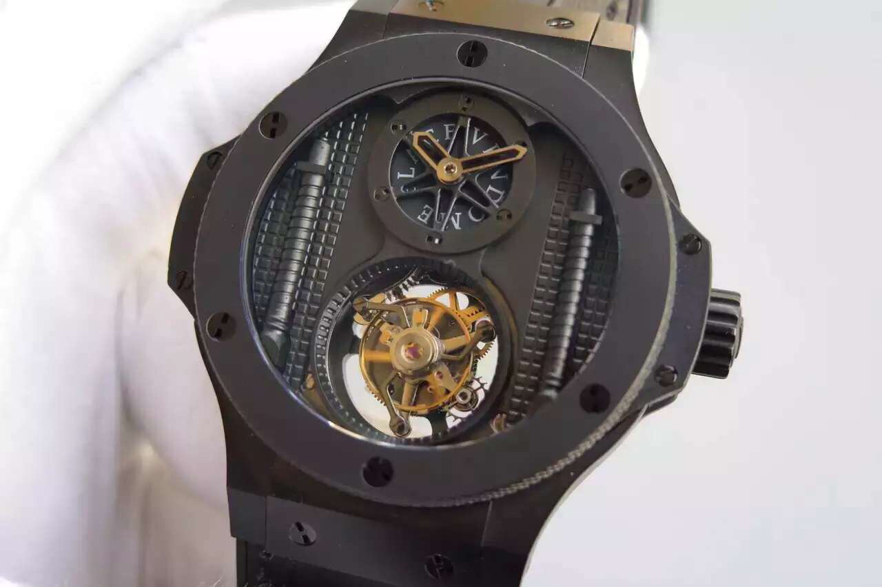 宇舶Hublot 陀飛輪繫列 Big Bang 大爆炸 305.CI.0009.GR 復刻手錶 bm廠手錶￥6980-高仿錶
