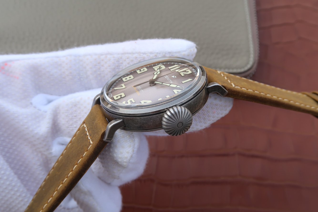 高仿真力時飛行員繫列 XF真力時飛行員繫列11.1940.679 / 91.C807復古大飛¥2980-高仿錶 高仿真力時飛行員繫列 XF真力時飛行員繫列11.1940.679 / 91.C807復古大飛¥2980-高仿錶