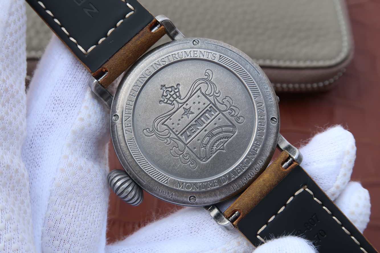 高仿真力時飛行員繫列 XF真力時飛行員繫列11.1940.679 / 91.C807復古大飛¥2980-高仿錶 高仿真力時飛行員繫列 XF真力時飛行員繫列11.1940.679 / 91.C807復古大飛¥2980-高仿錶