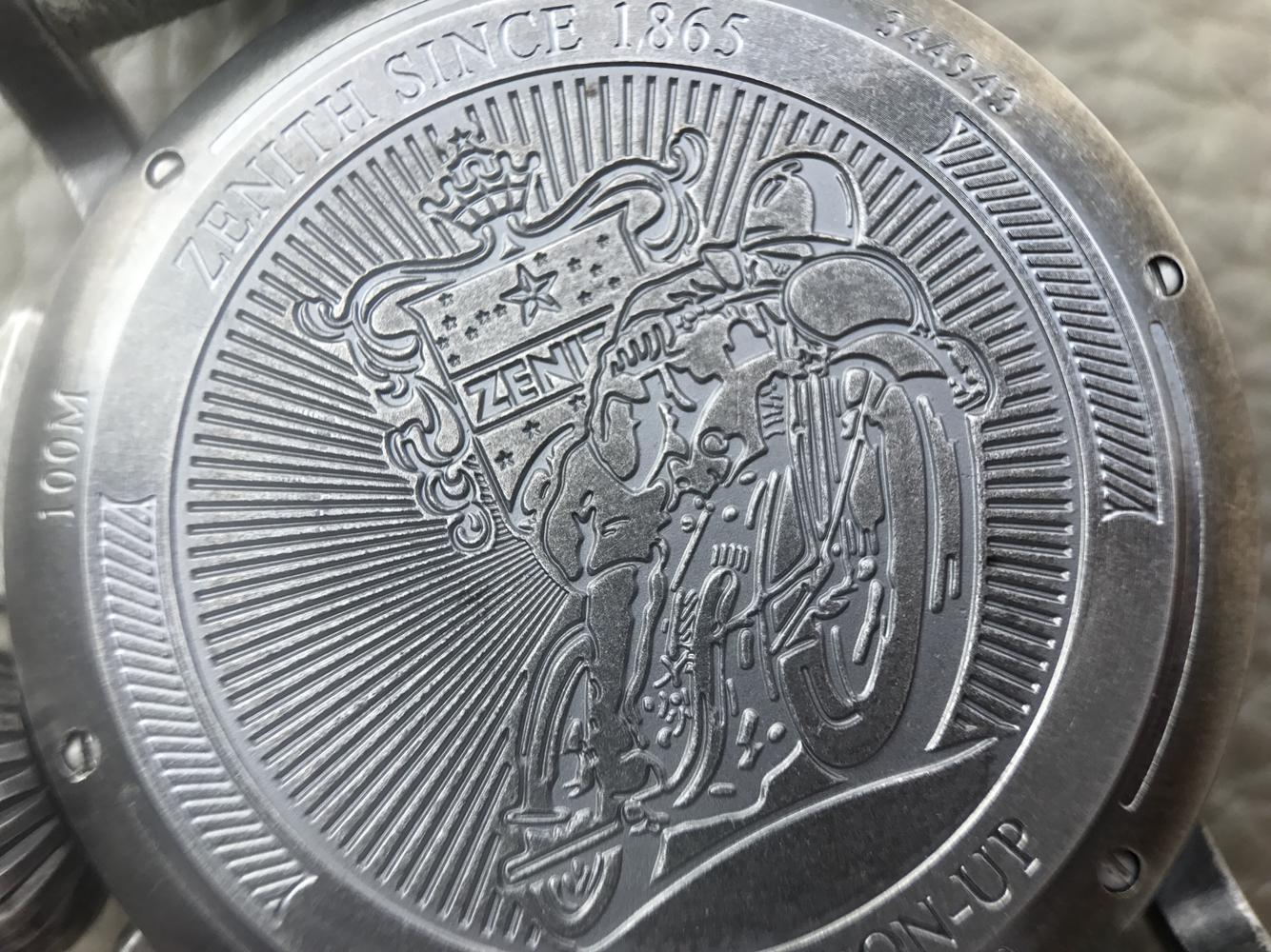 精仿真力時怎麽樣 XF真力時飛行員V8版大飛計時重機車騎士11.2430.4069/21.C773￥3480-高仿錶