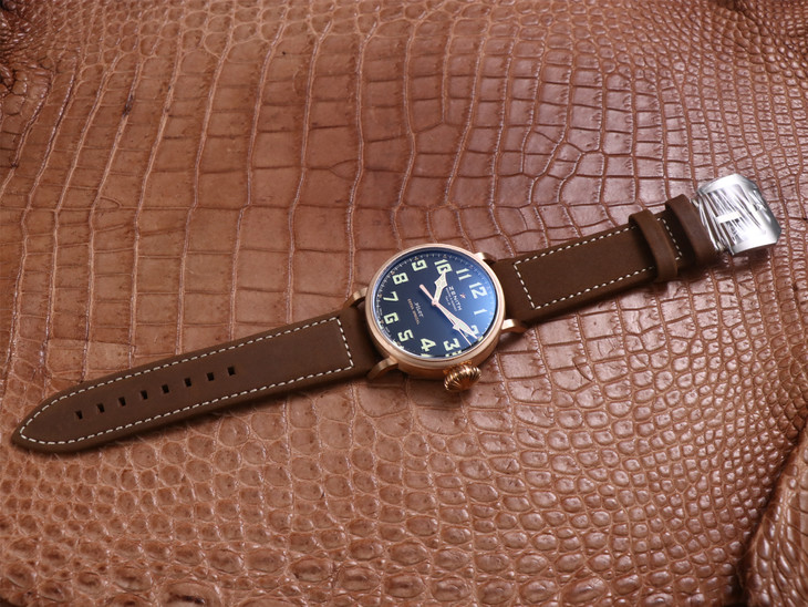 高仿手錶真力時飛行員手錶 xf廠手錶真力時大飛 29.2430.679/21.C753 青銅腕錶￥3380-高仿錶