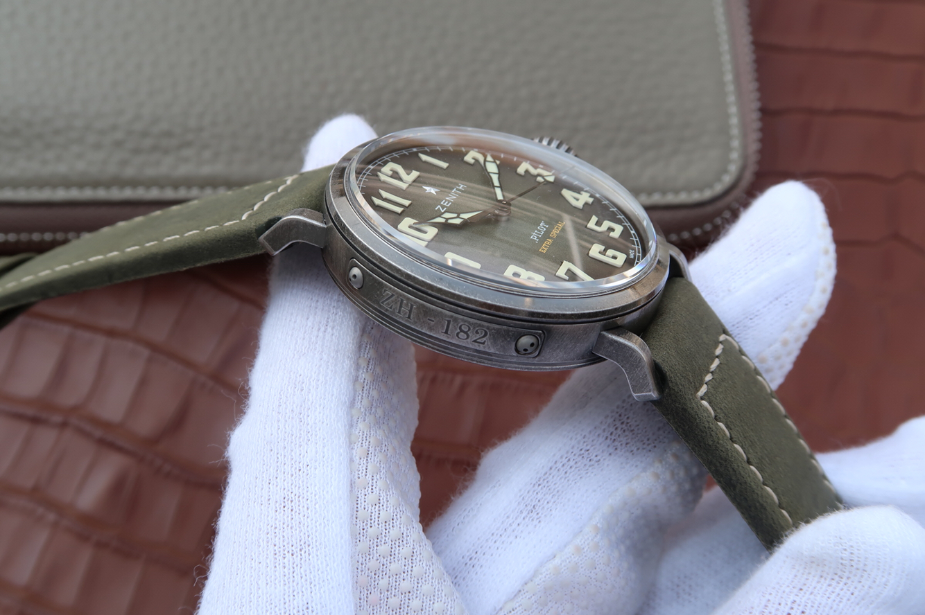 高仿真力時手錶怎麽樣 XF真力時飛行員11.1940.679 / 93.C800復古大飛¥3180-高仿錶 高仿真力時手錶怎麽樣 XF真力時飛行員11.1940.679 / 93.C800復古大飛¥3180-高仿錶