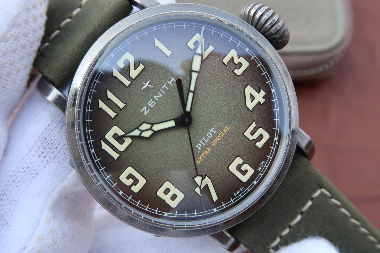 高仿真力時手錶怎麽樣 XF真力時飛行員11.1940.679 / 93.C800復古大飛¥3180-高仿錶 高仿真力時手錶怎麽樣 XF真力時飛行員11.1940.679 / 93.C800復古大飛¥3180-高仿錶