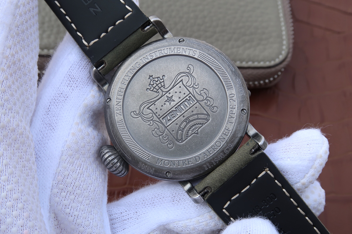 高仿真力時手錶怎麽樣 XF真力時飛行員11.1940.679 / 93.C800復古大飛¥3180-高仿錶 高仿真力時手錶怎麽樣 XF真力時飛行員11.1940.679 / 93.C800復古大飛¥3180-高仿錶