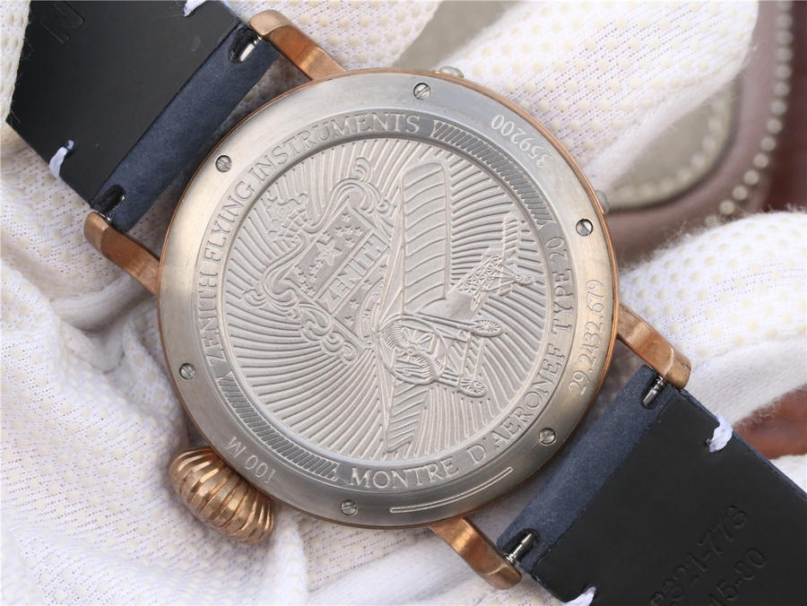 高仿真力時手錶價格 XF真力時飛行員特別限量腕錶￥3180-高仿錶