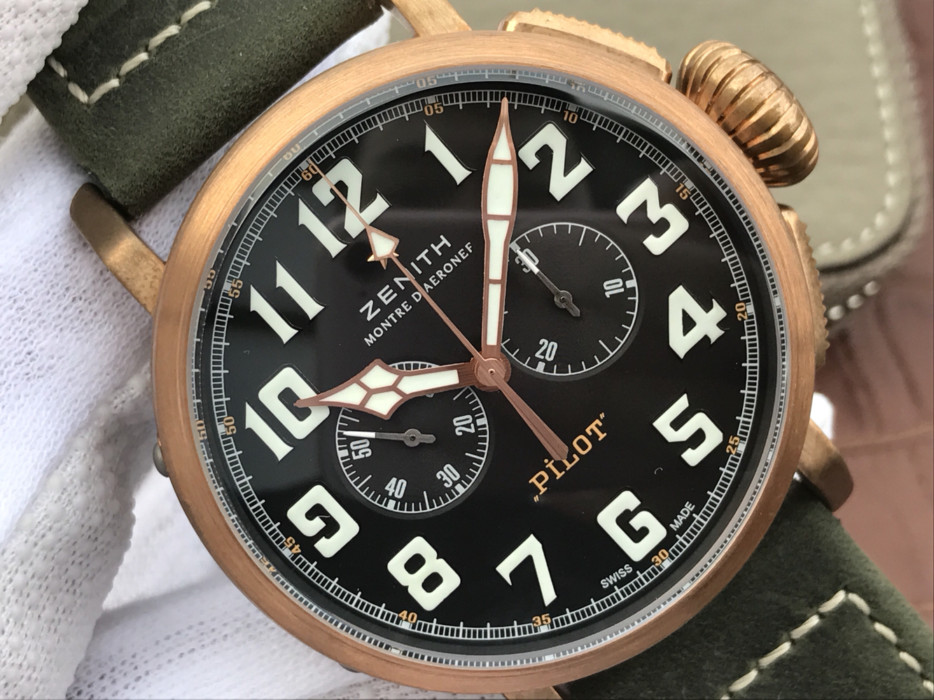 仿真力時飛行員 XF真力時飛行員29.2430.4069/21.C800青銅騎士¥3480-高仿錶 仿真力時飛行員 XF真力時飛行員29.2430.4069/21.C800青銅騎士¥3480-高仿錶