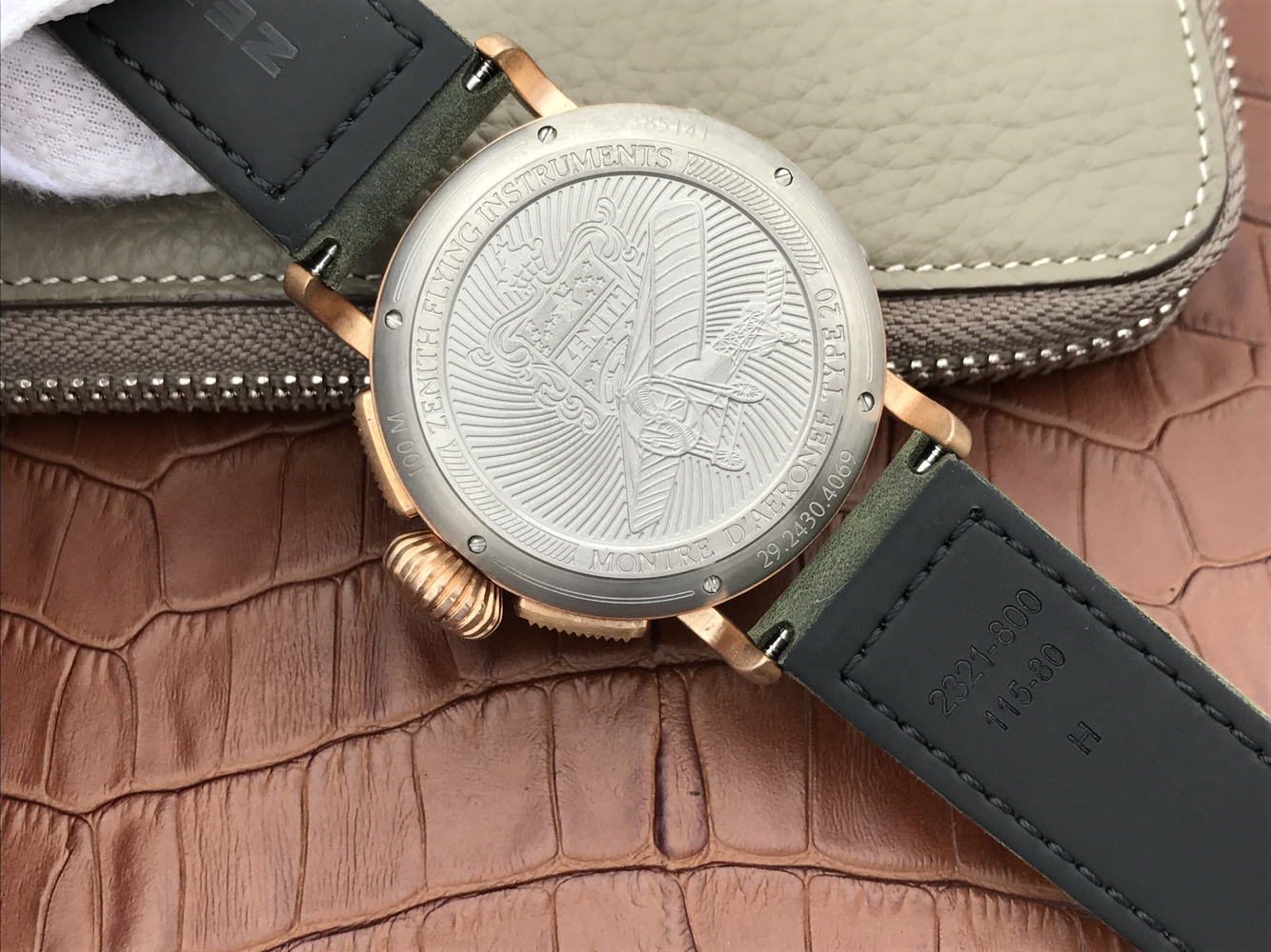 仿真力時飛行員 XF真力時飛行員29.2430.4069/21.C800青銅騎士¥3480-高仿錶 仿真力時飛行員 XF真力時飛行員29.2430.4069/21.C800青銅騎士¥3480-高仿錶