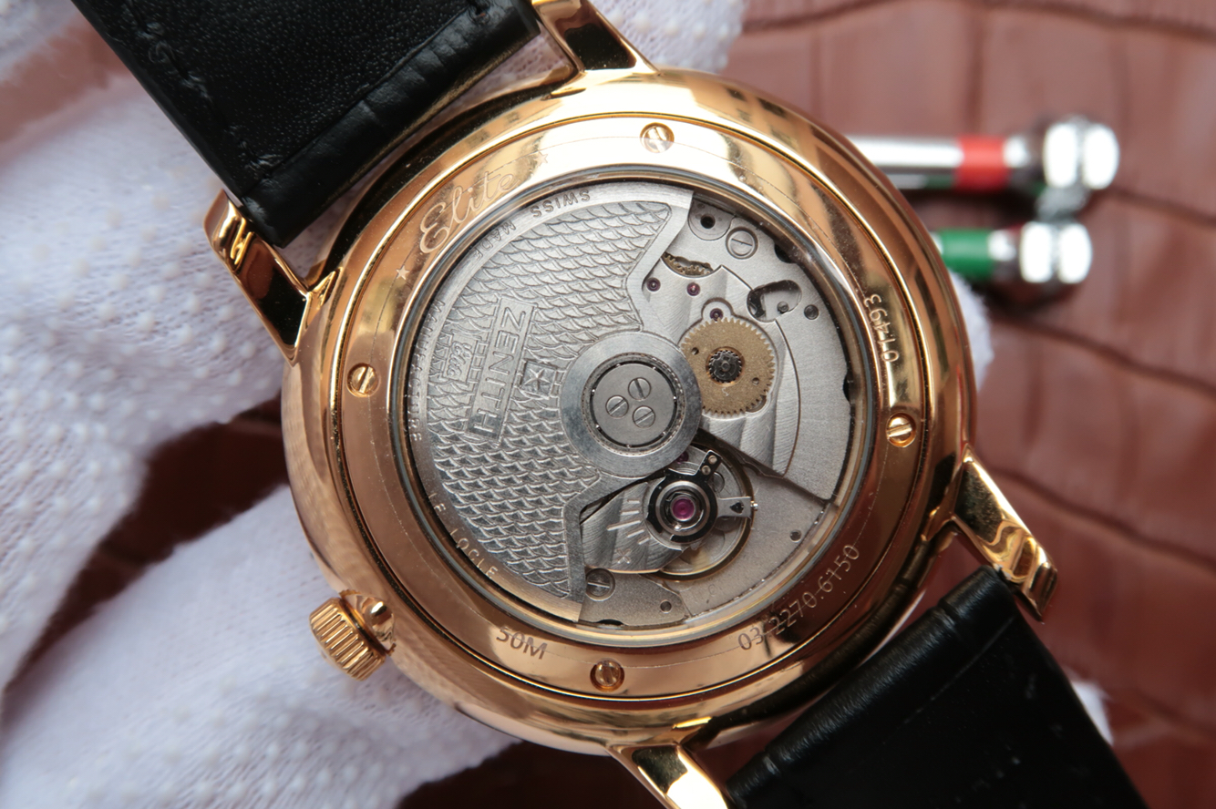 高仿真力時 真力時ELITE繫列超薄款式03.2270.6150/01.C498￥2980-高仿錶