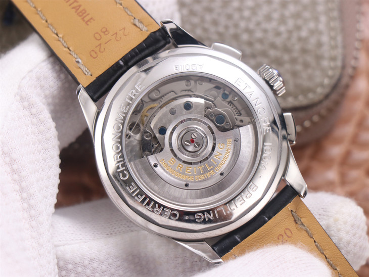 百年靈璞雅gf復刻錶 GF廠百年靈璞雅繫列AB0118221G1P1￥3680-高仿錶