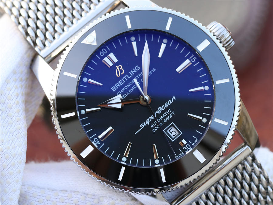 百年靈海洋文化復刻手錶 百年靈超級海洋文化二代46AB2020121B1A1￥3480-高仿錶