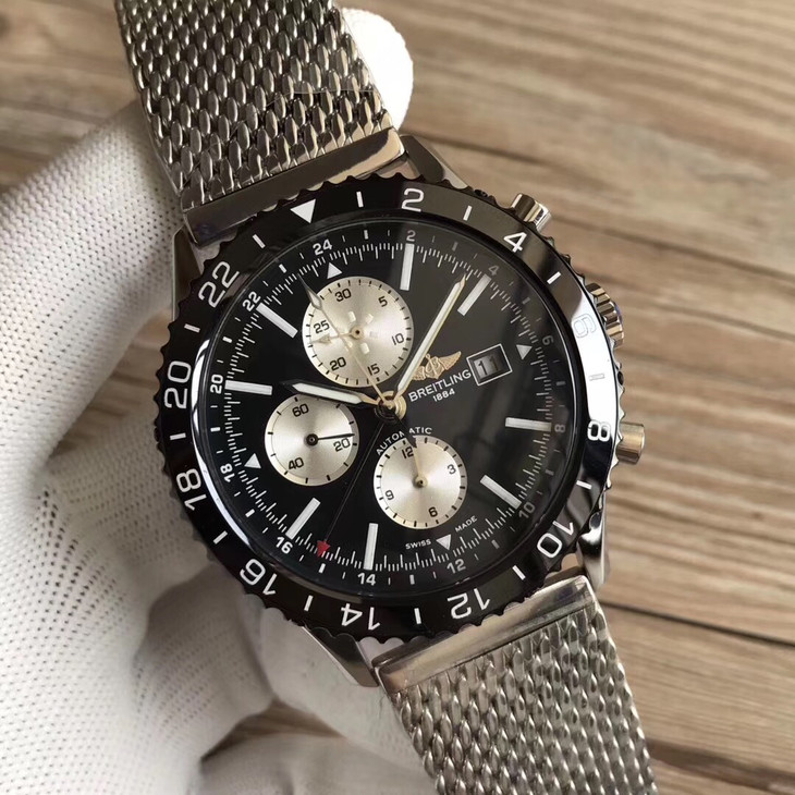 1比1復刻百年靈 航空飛行計時繫列Y2431012/BE10/152A￥4480-高仿錶