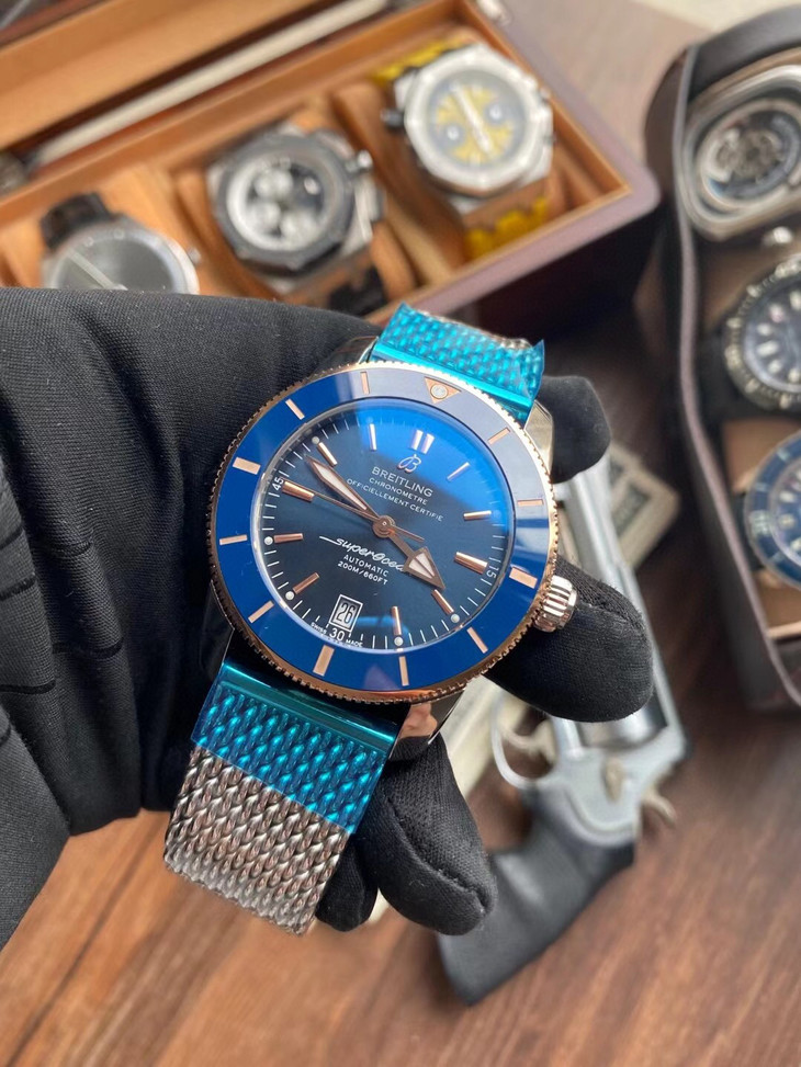 百年靈仿錶 gf百年靈超級海洋文化二代42 UB2010161C1S1￥3480-高仿錶