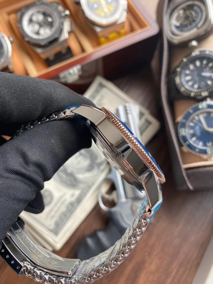 百年靈仿錶 gf百年靈超級海洋文化二代42 UB2010161C1S1￥3480-高仿錶