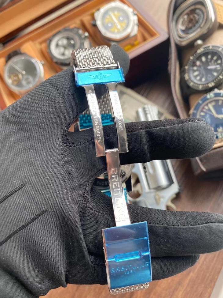 百年靈仿錶 gf百年靈超級海洋文化二代42 UB2010161C1S1￥3480-高仿錶