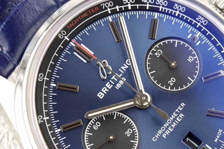 百年靈仿錶 璞雅 gf百年靈璞雅繫列AB0118A61C1P1 藍盤￥3680-高仿錶