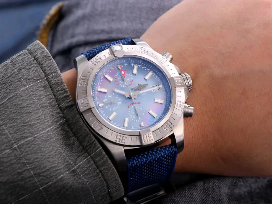 一比一高仿百年靈復仇者二代 BLS廠百年靈復仇者二代美國特別版￥3880-高仿錶