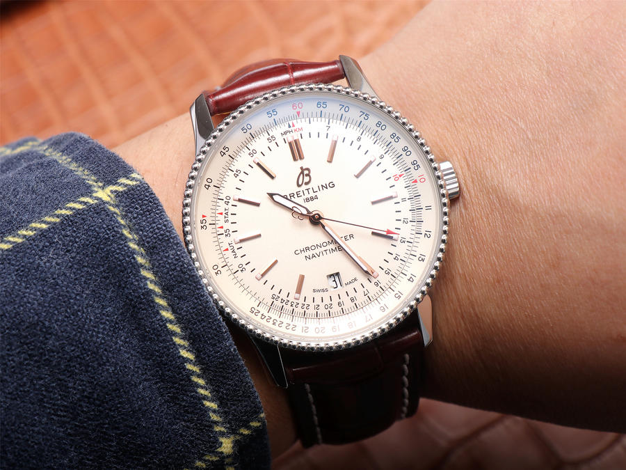 TF廠手錶家精仿百年靈手錶航空計時1￥3480-高仿錶