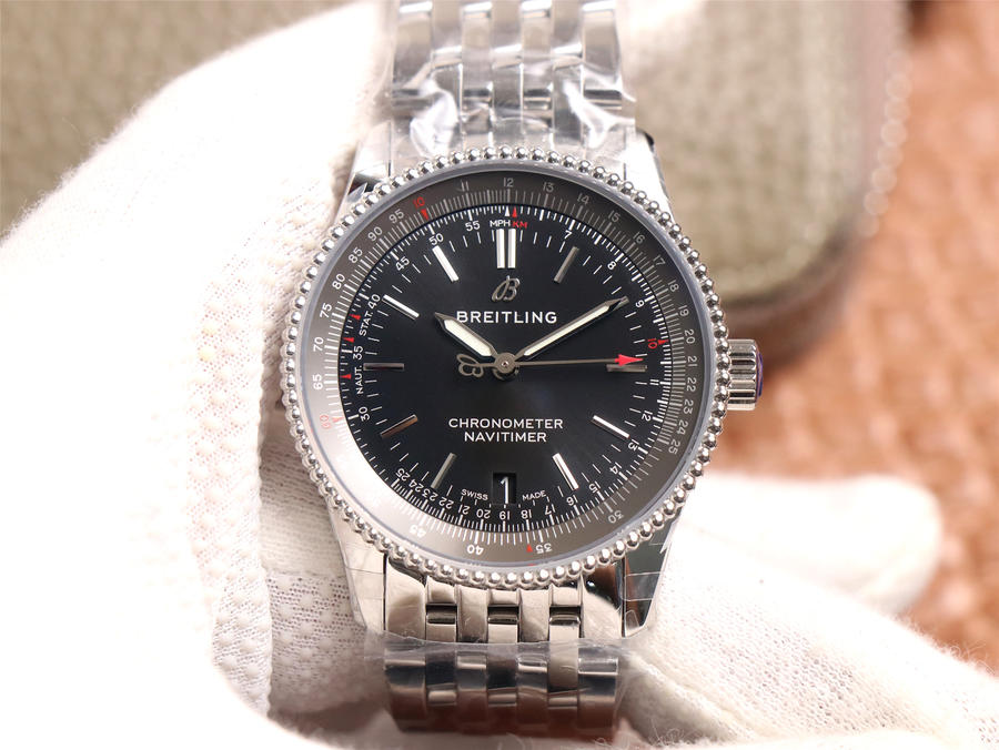 百年靈航空計時復刻手錶版 KOR百年靈航空計時1繫列A17325241B1A1腕錶￥3480-高仿錶