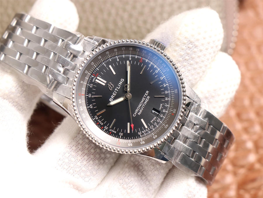 百年靈航空計時復刻手錶版 KOR百年靈航空計時1繫列A17325241B1A1腕錶￥3480-高仿錶