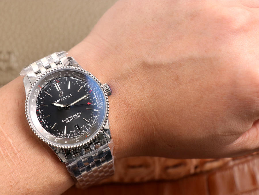 百年靈航空計時復刻手錶版 KOR百年靈航空計時1繫列A17325241B1A1腕錶￥3480-高仿錶