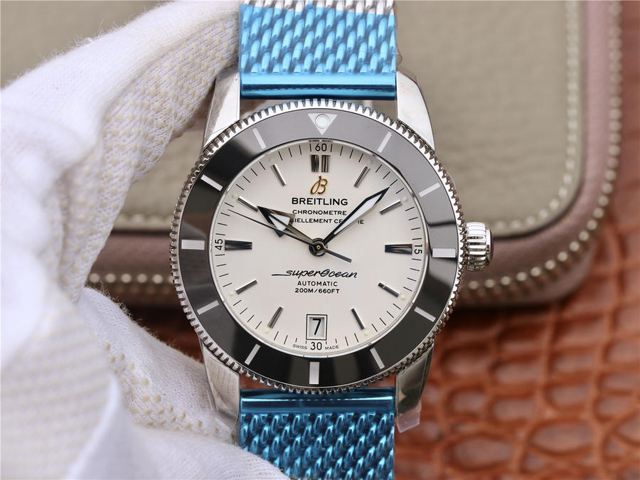 百年靈海洋文化 復刻手錶 GF百年靈超級海洋文化二代42mm腕錶￥3480-高仿錶